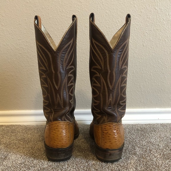 Vintage Circle Y Ostrich Boots main image 12
